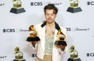 Harry Styles at the 65th GRAMMY AWARDS (Image via Getty)